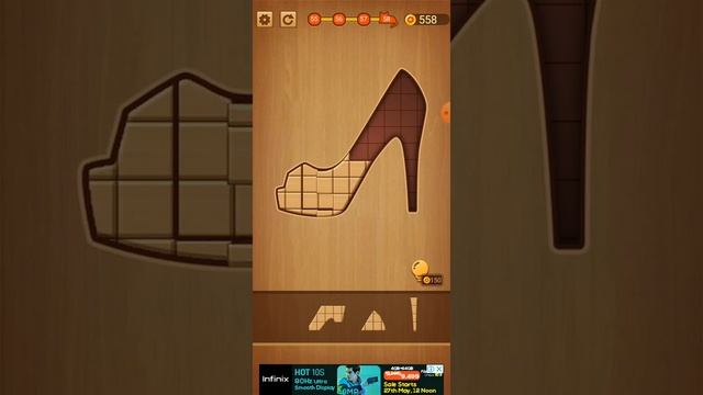 BlockPuz:JIGSAW PUZZLES & WOOD BLOCK PUZZLE GAME||LEVEL 58 ||HIGH IQ PUZZLE SOLVE IN 0.11 SECONDS смотреть онлайн