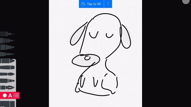 APP / tayasui sketches halftone смотреть онлайн