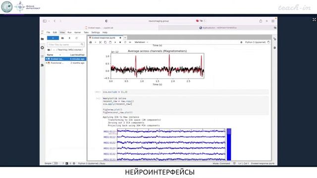 Клеева Д.Ф.-Нейроинтерфейсы от биологии до анализа данных- 8. Понятие вызванного потенциала смотреть онлайн