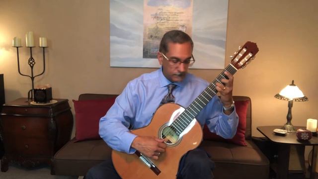 Agustín Barrios - Allegro Solomne from La Catedral смотреть онлайн