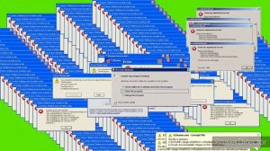 Футаж ошибка Windows