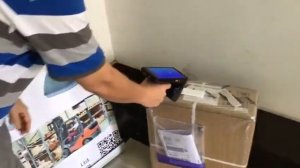 Yanzeo SD80 Handheld Long Range UHF RFID Reader with 2D Barcode Scanner