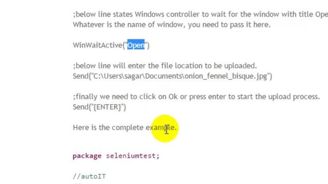 Handling windows dialog in Selenium using AutoIT смотреть онлайн