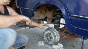 установка пневмоподушек в ваз класика