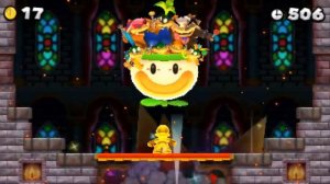 New Super Mario Bros. 2 (3DS) - All Koopaling & Bowser Boss Fights