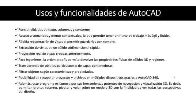 ? CURSO AUTOCAD 2022 - 1.1 ¿Qué es AutoCAD? смотреть онлайн