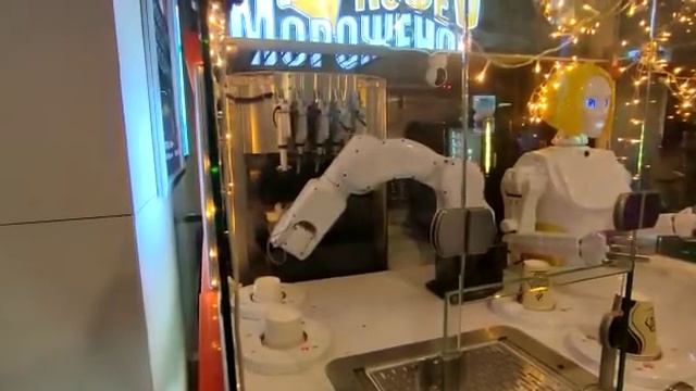 Coffee and Ice Cream Making Robot, Moscow смотреть онлайн
