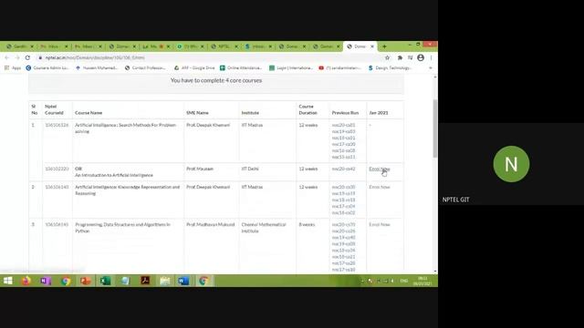 NPTEL Awareness for GIT students смотреть онлайн