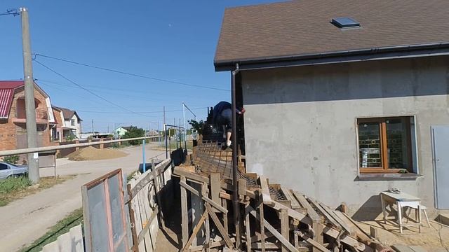 армировка уличной лестницы смотреть онлайн