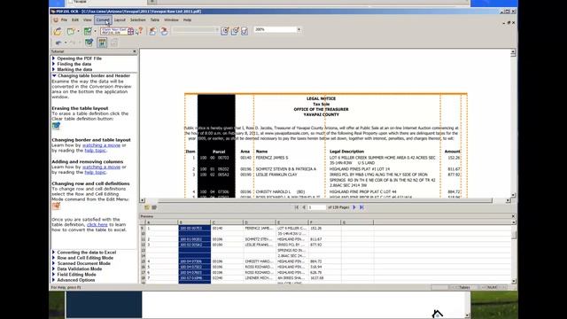 Convert PDF to XLS Excel Spreadsheet смотреть онлайн
