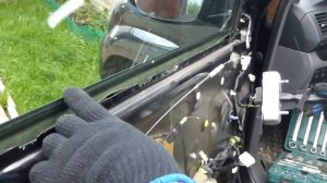 Установка ограничителя двери ПРАДО 120 (Lexus GX-470)