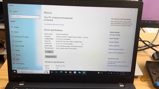 Bán Thinkpad T470s màn hình cảm ứng chip itel Core i7 6600U 2.81HZ ram 20Gb /256 ssd giá hơn 10tr смотреть онлайн