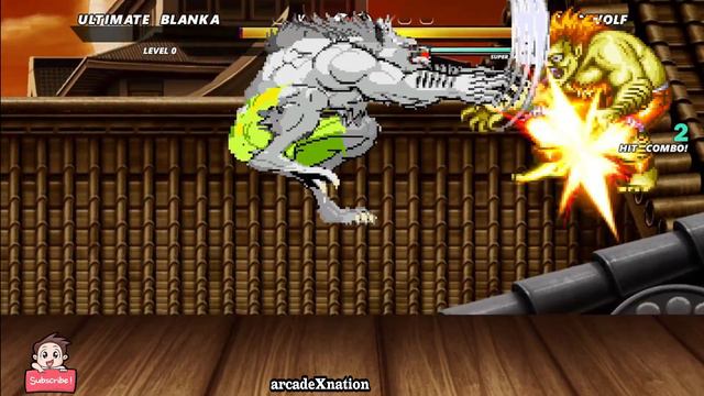 MANWOLF vs BLANKA - STREET FIGHTER INCREDIBLE INSANE BATTLE смотреть онлайн