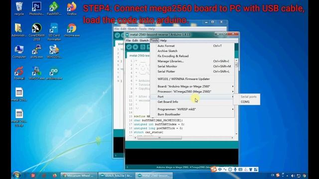 Mecanum Wheel Metal Chasiss Robotic V1.3 Lesson 4-Bluetooth imitation driving смотреть онлайн
