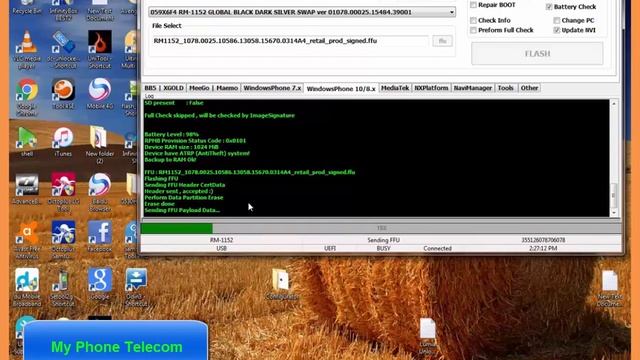 how to Flash Lumia 650 RM 1152 With infinity Best Urdu Hindi Tutorial смотреть онлайн
