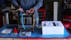 My CT160 Fuel injector cleaner / tester open boxing