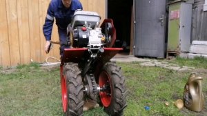 Мотоблок Ока мб 1д2. Замена масла