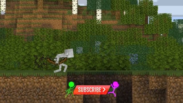 Stickman vs Minecraft WHO IS THE FIRST ? | Stickman TRAP Stories смотреть онлайн