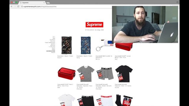 Supreme Live Cop! - Week 20 SS'18 смотреть онлайн