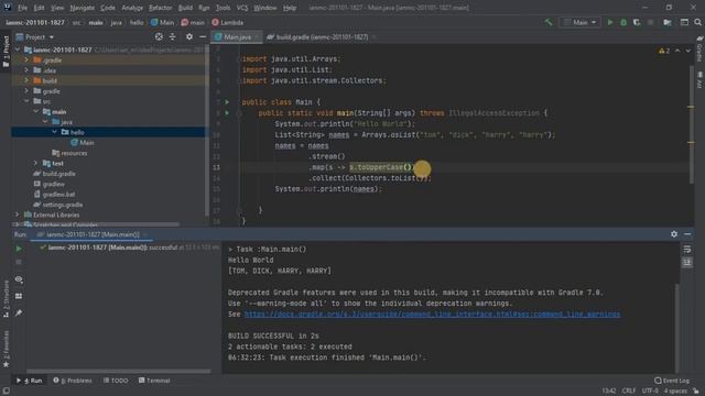 Java - List processing using a stream смотреть онлайн