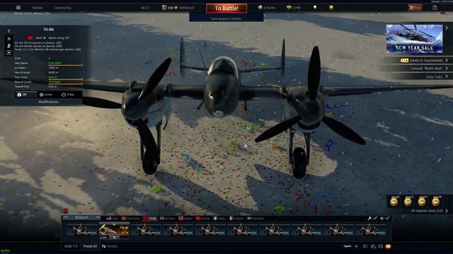War Thunder, quick Showcase of the QF 3,7 ( Ram 94mm ) and the TIS MA Attacker смотреть онлайн