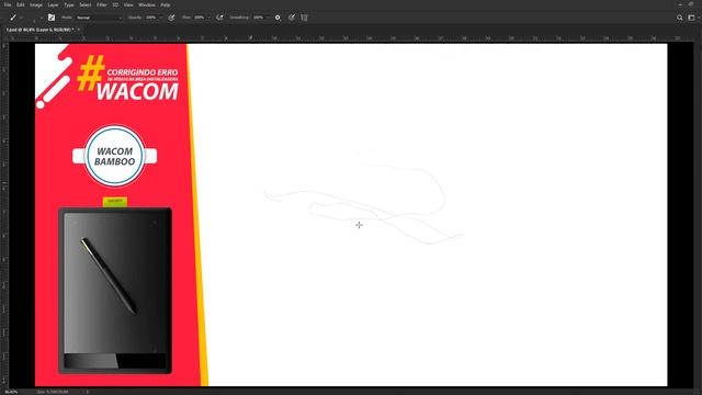 ? #PHOTOSHOP CORRIGINDO ERRO DA MESA DIGITALIZADORA WACOM - PINCEL ATRASADO [TUTORIAL 2019] смотреть онлайн