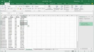 Сводная таблица с текстом в значениях
