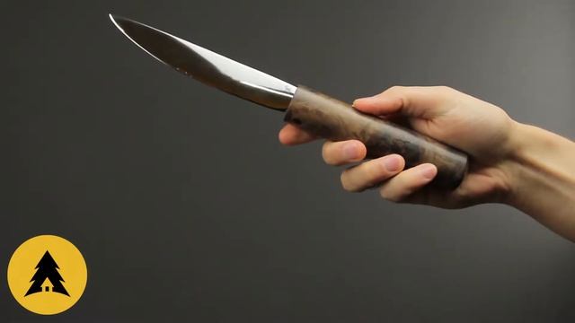 Нож Якутский 135мм сталь кованная Х12МФ (Кузница Ковчег) смотреть онлайн