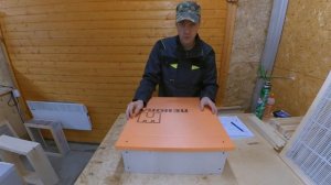 Улей из пенополистирола своими руками (часть 3 крыша)