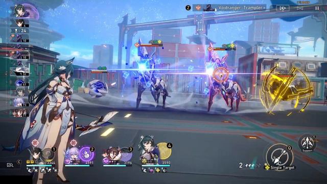 E0 Blade with Sushang & E0 Imbibitor Lunae DPS Team | Memory of Chaos 10 | 1.3 - Honkai Star Rail смотреть онлайн