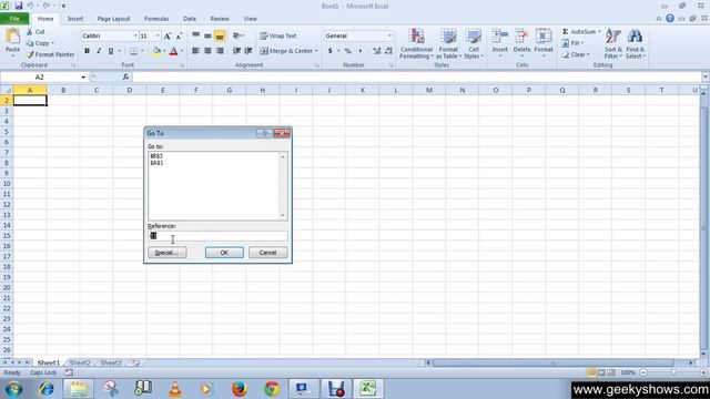 Microsoft Office Excel 2010 Moving around the worksheet смотреть онлайн