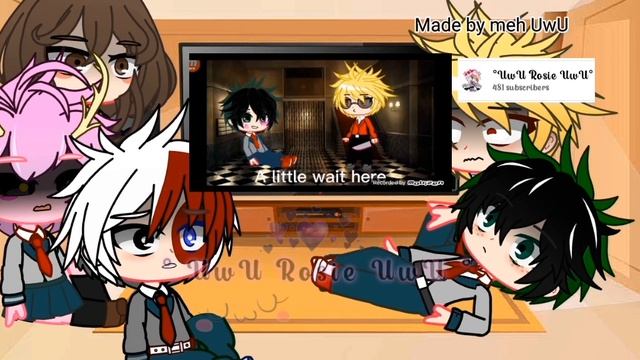 ||Mha reacting to deku's memes||{My first mha reacting vid} •Bkdk• //Read desc// смотреть онлайн