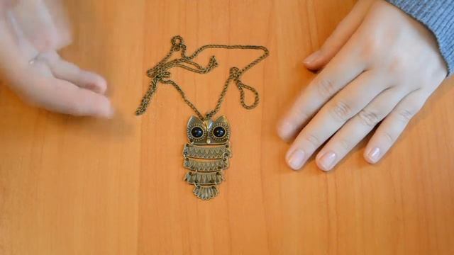 Женский КУЛОН в виде совы с сайта АлиЭкспресс смотреть онлайн