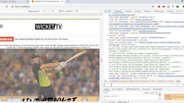 Google Chrome Developer Tools tutorial | M3u8 URL Finder