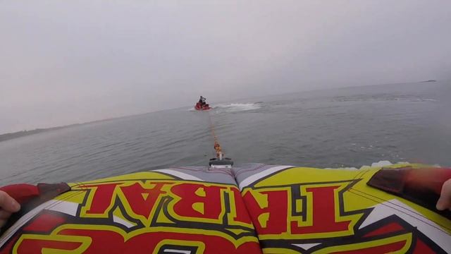 Kawasaki Ultra 250x Fast Key Runs and Inflatable Fun! смотреть онлайн