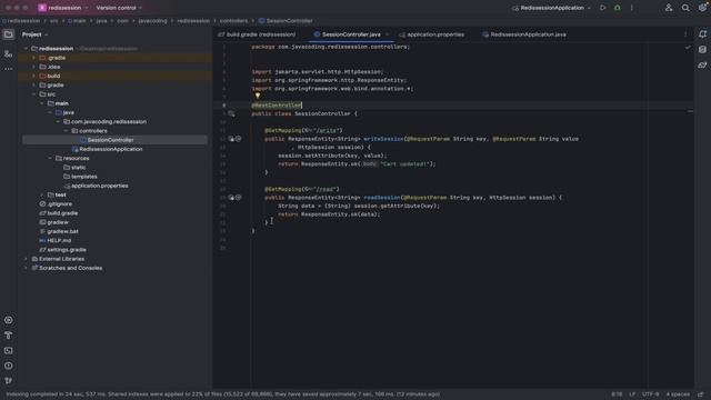 How to setup Redis as Spring Session Storage Tutorial смотреть онлайн