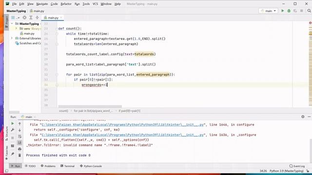 Master Typing Using Python Part 3 | Python GUI Project For Beginners смотреть онлайн