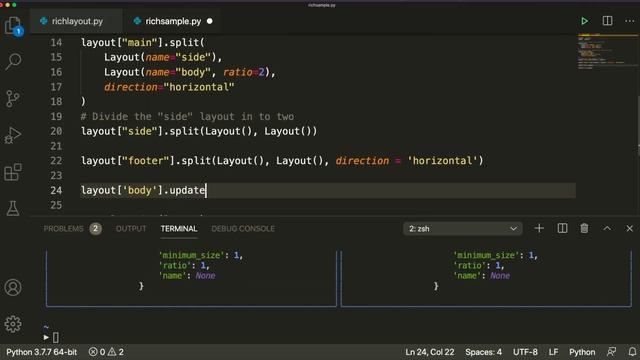 "Rich" Colorful Dashboard Layout in Shell/Terminal with Python смотреть онлайн