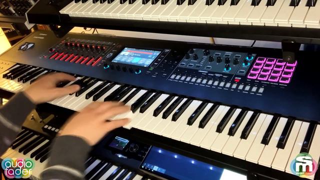 Roland Fantom - SuperNATURAL Acoustic Piano 2 Demo#3 by S.Airoldi смотреть онлайн