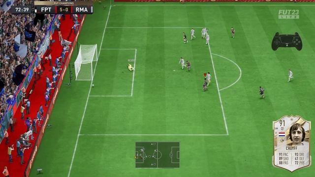 Йохан Кройф 91 (Johan Cruyff 91) ОБЗОР игрока ФИФА 23 смотреть онлайн