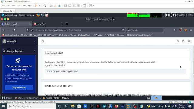 How to Install Ngrok on Parrot Os - Tutorial 2022.5 смотреть онлайн