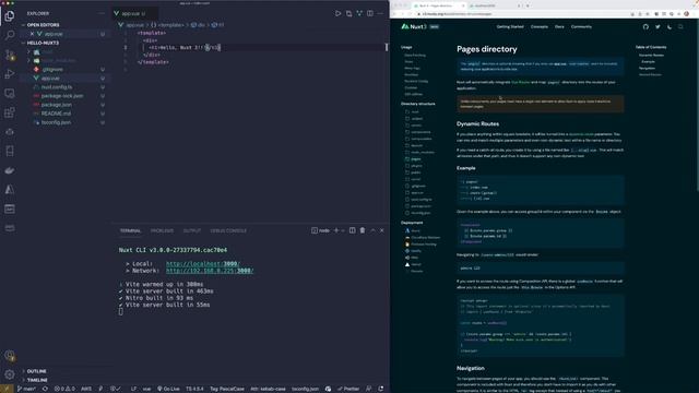 Getting Started With Nuxt 3: Why I'm moving my personal website to Nuxt 3 смотреть онлайн