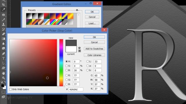 Photoshop Tutorial: How to Design a Monogram LOGO of Interwoven Initials смотреть онлайн