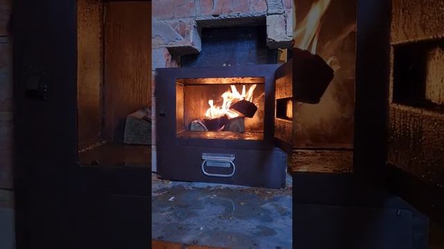 правильное горение дров в банной печи смотреть онлайн