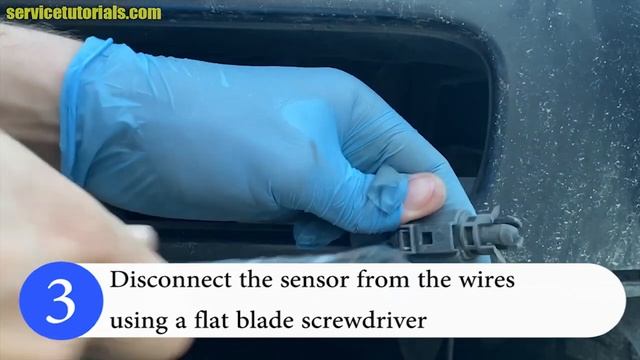 VW Golf Mk4, Jetta, Bora G17 Ambient or Outside Temperature Sensor Location & Replacement in 3 step смотреть онлайн
