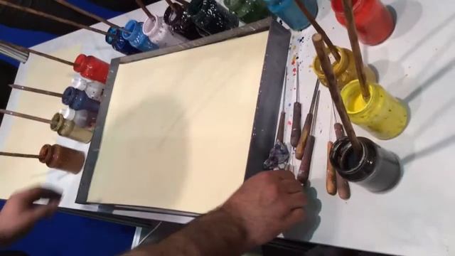 Выставка KITF 2016 Алматы/Художник ЭБРУ Рисования по воде (часть 2) смотреть онлайн
