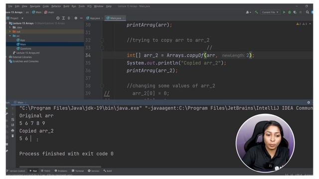 Arrays- 2| Taking Input, Array Reference, Cloning and Copy |Lecture 15| Java & DSA Foundation Cours смотреть онлайн