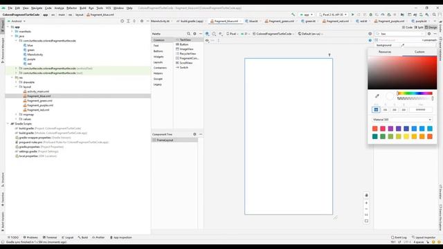 Colored Fragment - Android App Development смотреть онлайн