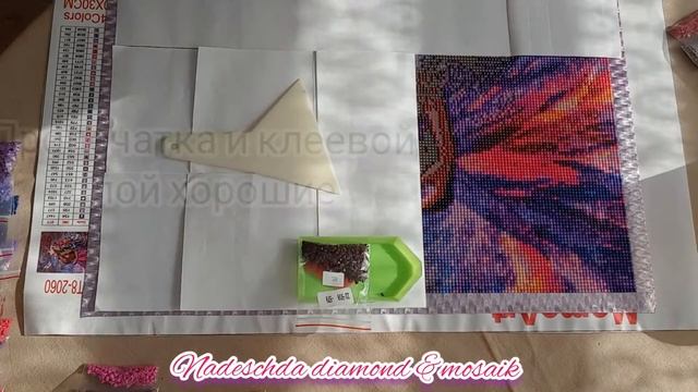 Выпуск 789/Образ девушки/Алмазная мозаика/Процесс/ смотреть онлайн