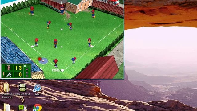 Backyard Baseball 2001: Exhibition Game #1 (Braves смотреть онлайн